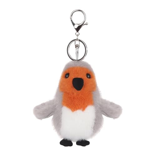Apricot Lamb Cute Toys Plush Stuffed Animal Keychain for Kids Bag and Purse (Shrike, 5.1 Inches)