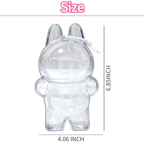 Protective Acrylic Display Case Clear Keychain Hanging Dustproof Showcase Accessory (1)  
Protective Acrylic Display Cas